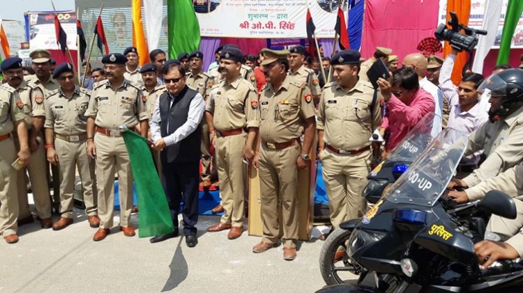 dgp flagged off prv bikes