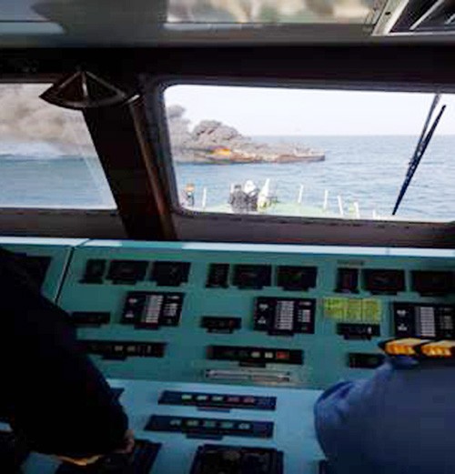iranians caught on the coast of gujarat