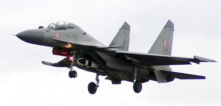 air force left brahmos missile