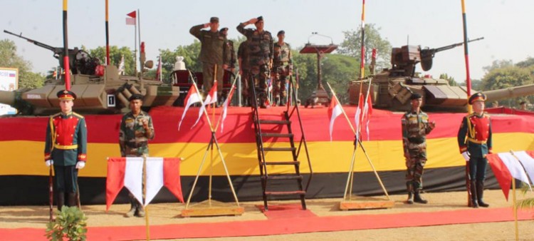 jhansi, indo-russia joint military practice indra