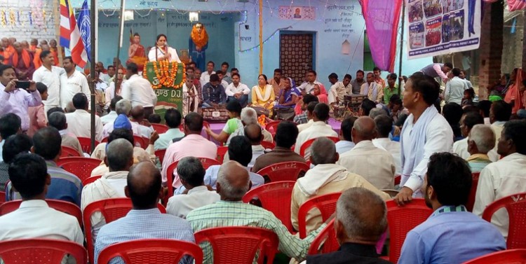 jairam village of sitapur, cadre camp of the lakshy