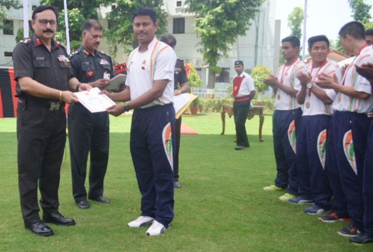 commendation letter from the chief of the central command to the winning team