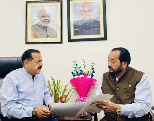 state minister jitendra singh and deputy chief minister of nagaland