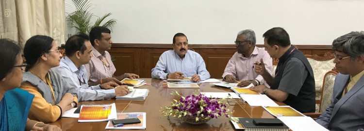 meeting of officials of the department of administrative reforms and public grievances