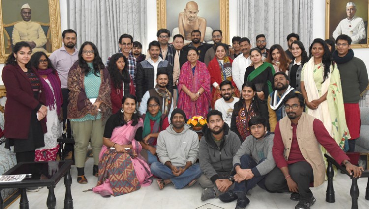 member of indian school of democracy met governor