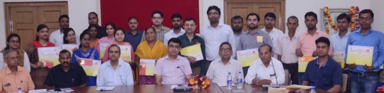 hindi pakkhwara in postmaster general office in lucknow