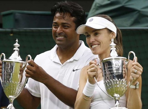 leander paes and martina hingis