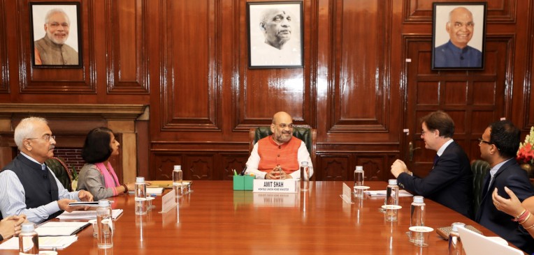 अमित शाह से मिले निक क्लेग