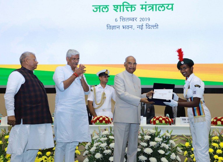 राष्ट्रपति ने दिए स्वच्छ भारत पुरस्कार