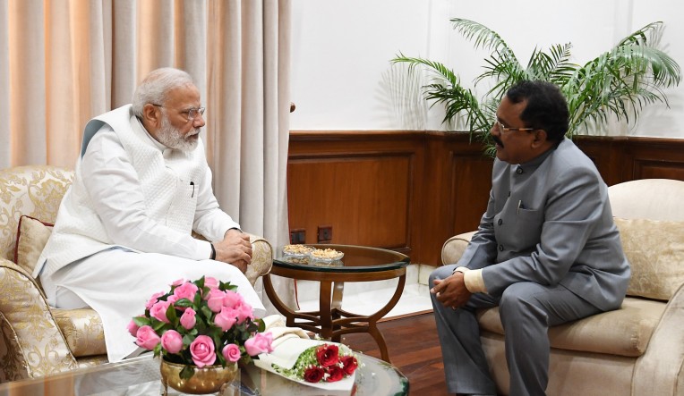 मिजोरम के राज्यपाल से मुलाकात