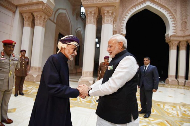 सुल्तान कबूस और प्रधानमंत्री मोदी