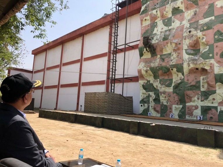 आगरा छावनी में प्रशिक्षण गतिविधियां