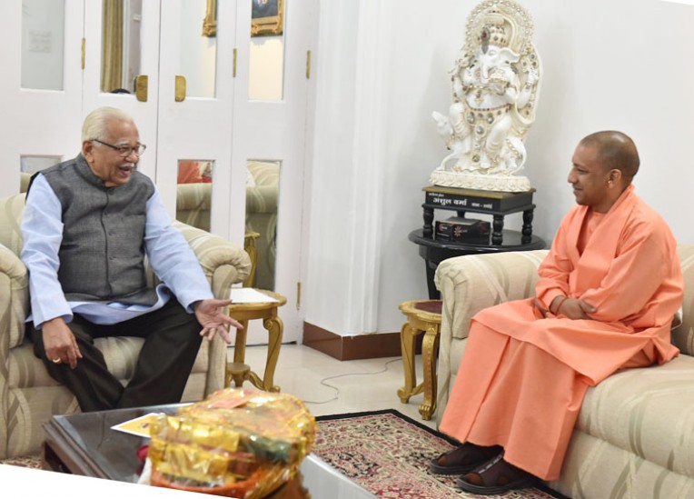 राज्यपाल से मिले मुख्यमंत्री