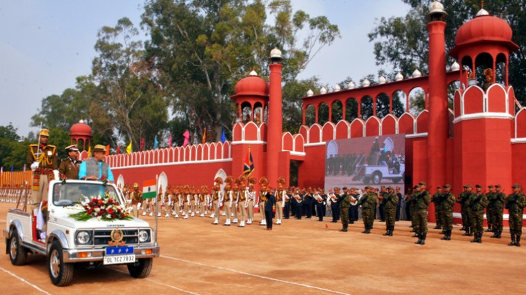 रेलवे सुरक्षा बल जांच परेड
