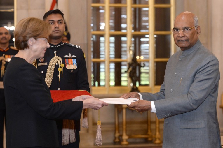फिनलैंड की राजदूत ने दिया परिचय
