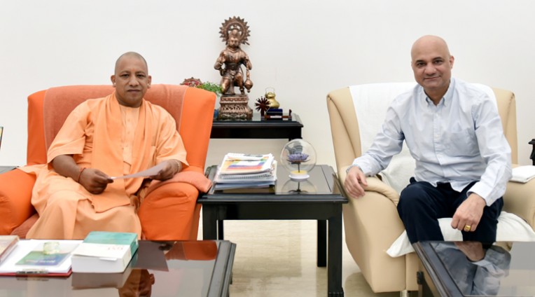 योगी से मिले भारतीय राजदूत