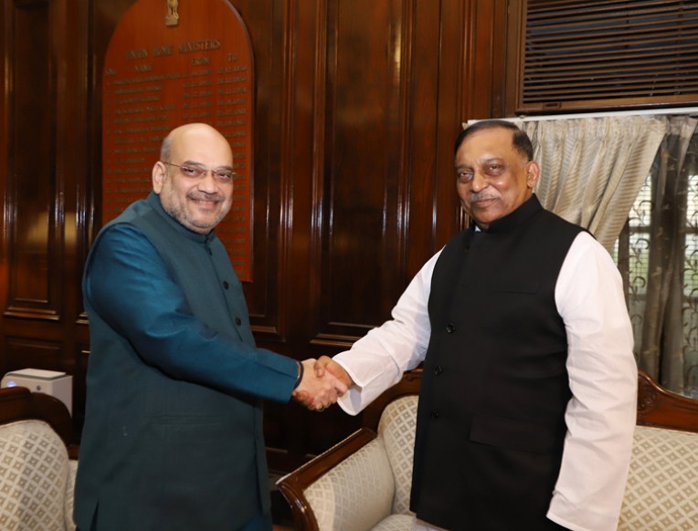 शाह से मिले बांग्लादेश के गृहमंत्री