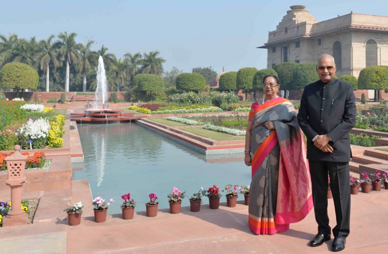 मुगल गार्डन में वार्षिक उद्यानोत्सव