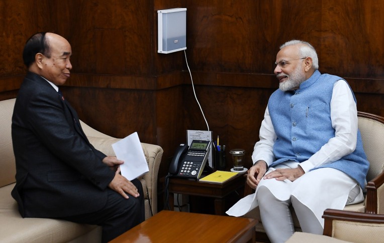 मिजोरम के सीएम प्रधानमंत्री से मिले