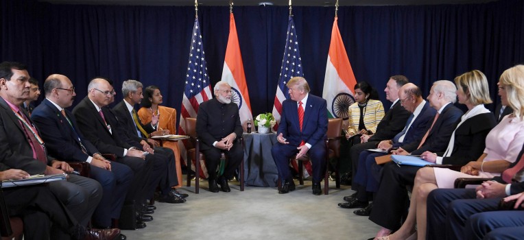मोदी और ट्रंप की बैठक