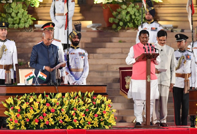 अर्जुन मुंडा हुए कैबिनेट मंत्री