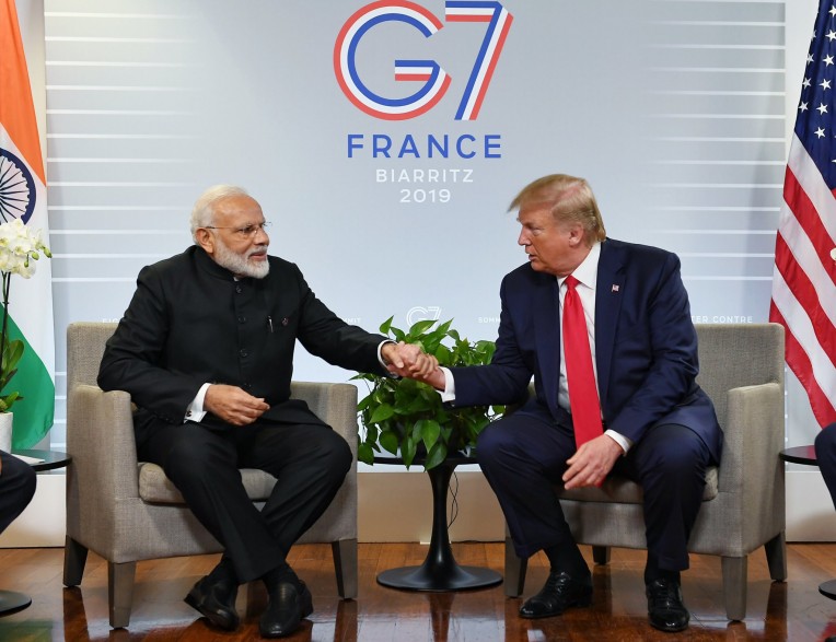 मोदी और ट्रम्प की द्विपक्षीय बैठक