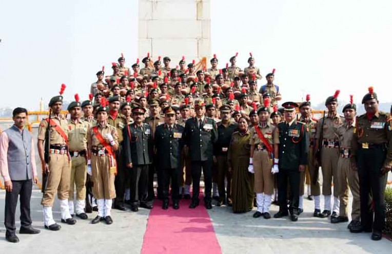 राष्ट्रीय कैडेट कोर की 70वीं वर्षगांठ
