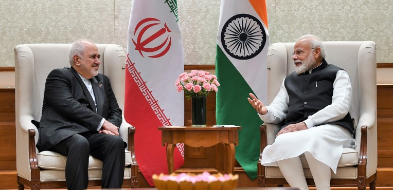 ईरान के विदेश मंत्री की मोदी से भेंट