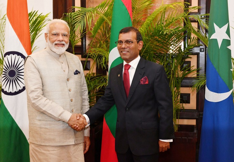 मालदीव संसद के अध्यक्ष से भेंट