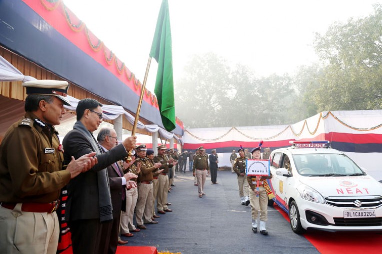 पूर्वोत्तर सहायता दल को हरी झंडी