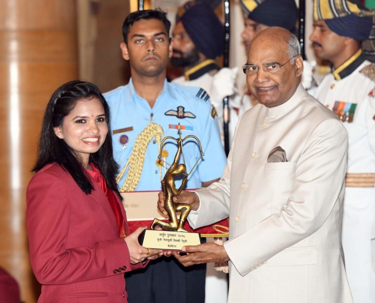नीलकुर्थी को अर्जुन सम्मान