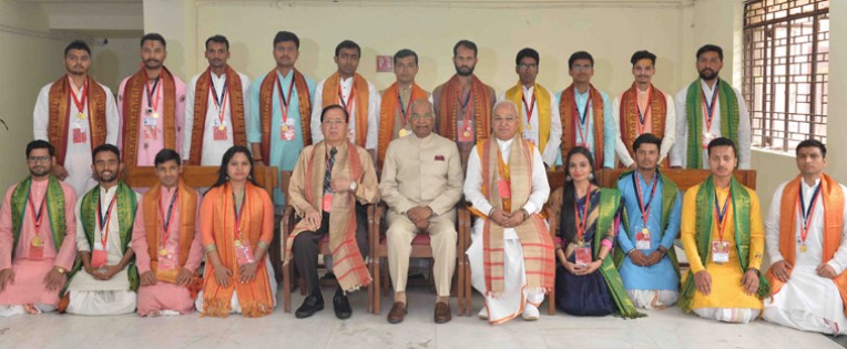 दीक्षांत समारोह में राष्ट्रपति