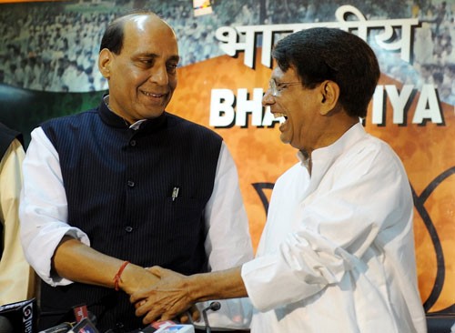 राजनाथ सिंह एवं अजित सिंह-rajnath Singh and ajit singh