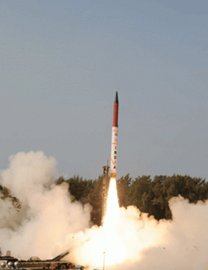 प्रक्षेपास्त्र अग्नि-4/missile agni-4