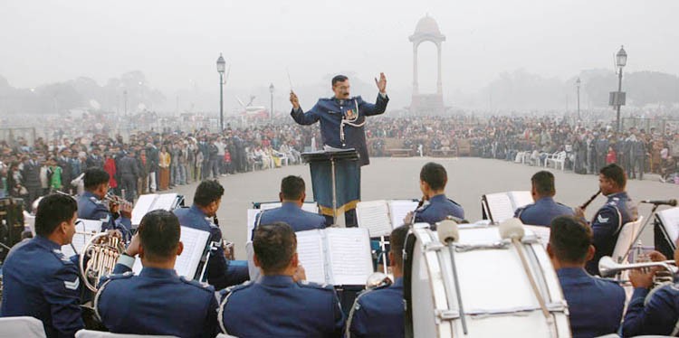 भारतीय वायु सेना का बैंड शो-indian air force band show